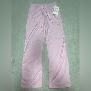 Lululemon NWT Dance Studio Mid-Rise Lined Pant 6 Regular Pink Organza